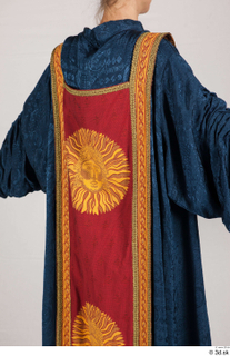 Photos Medieval Cardinal in Blue-Orange Habit 1 Blue habit Red-Orange…